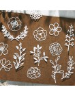 InLoveArts 10 sztuk drążą wzmocniony papier motyl kwiat-okno koronki Retro dekoracyjna naklejka DIY Scrapbooking etykieta pamięt