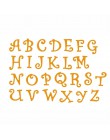 Różne style A-Z alfabet litery i liczby kapitału metalu wykrojniki do albumu fotograficznego tłoczenie DIY karty papieru Die 26 