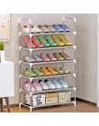 4/5/6-Tier Shoes stojaki półka duża szafka na buty do układania w stos półki półki na książki do butów przechowywanie w domu Org