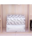 Torba do przechowywania kołdry kształt piór ubrania domowe kołdra poduszka pokrowiec na koc organizer do bagażu torba odzież sza