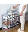 6-warstwa do układania w stos szafka na buty kreatywny składany oszczędność miejsca schowek na ubrania Rack praktyczne wielowars