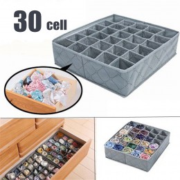 30 komórek wielu rozmiar Organizer na bieliznę i staniki składany domowe pudło do przechowywania włóknina szafa szafa organizato