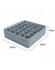 30 komórek wielu rozmiar Organizer na bieliznę i staniki składany domowe pudło do przechowywania włóknina szafa szafa organizato