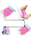 Przenośne ręczne toczenia kompresji worek próżniowy oszczędność miejsca torby granicy składany sprężonego ubrania dla domu plast