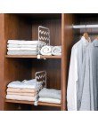 Szafa półka dzielniki ubrania dzielnik organizator szafa półka półki półki z drutu akcesoria domowe Estante Repisas