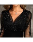 Wonen Vestidos cekiny seksowna nowa 2019 letnia damska sukienka czarna Retro elegancka sukienka na imprezę
