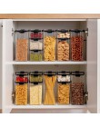 700/1300/1800ML pojemnik do przechowywania żywności plastikowa kuchnia lodówka Noodle Box Multigrain zbiornik przezroczyste zamk