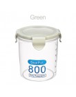 Trzy kolory 600-1000 ml kuchnia schowek uszczelnienie pojemnik do przechowywania żywności konserwacja plastikowy pojemnik świeże
