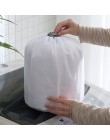 5 rozmiarów gruby/cienki worek na pranie netto sznurkiem przenośne worki do prania do prania bielizny duże ubrania dedykowane et