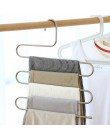 3 sztuk/zestaw 5 warstwy wielofunkcyjny wieszak na spodnie Rack spodnie Rack przechowywania wieszaki tkaniny szafa na ubrania wi
