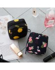 Tampon worek do przechowywania podpaska higieniczna torebka damska serwetka kosmetyczny Organizer na torby damskie kosmetyczka d