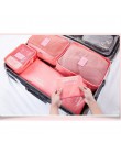 Gorąca sprzedaż organizator podróży zestaw toreb do przechowywania ubrania organizery pokrowiec walizka szafa domowa torby do pr