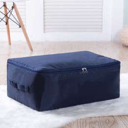 Nowy 1 sztuk tkanina do domu torba do przechowywania kołdry o dużej pojemności Oxford organizer odzieży pojemnik Case składany s