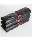 100 sztuk/partii torby kurierskie czarny gładki nowy PE plastikowe poli worek do przechowywania koperty torebki wysyłkowe samo u