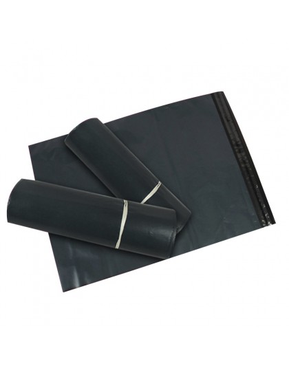 Torby kurierskie 10 sztuk czarny schowek torba z tworzywa sztucznego poli torba na zakupy koperta torebki wysyłkowe siebie uszcz