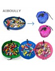 150cm przenośne zabawki dla dzieci wodoodporna poduszka zewnętrzna torby do przechowywania mata do zabawy Lego zabawki organizat