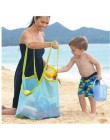 Dzieci Sand Away Protable siatkowa torba zabawki plażowe dla dzieci ubrania torba na ręczniki pojemnik na zabawki dla dzieci roz