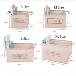 Bawełna wysokiej jakości pościel organizator biurkowy schowek na różności szafka kosz do przechowywania bielizny drukowanie szyb