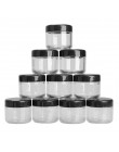 Hot sprzedaży 10 sztuk plastikowy pojemnik do przevhowywania Box Nail Art kosmetyczne koralik Gems Case butelka Pot DC112
