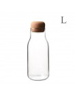 Szklane słoiki słój na przetwory przezroczyste przechowywanie może korek butelki małe szklane butelki pojemniki zamknięte herbat