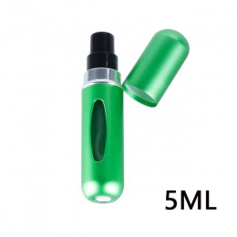 Przenośny 5 ml / 8 ml Travel Mini pojemnik aluminiowa butelka do perfum w sprayu wielokrotnego napełniania puste pojemniki kosme