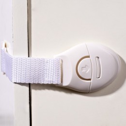 Bezpieczny pasek materiałowy blokada dla dziecka dziecko ochrona dziecka bezpieczeństwo drzwi szufladowe zamykana szafka szafa l