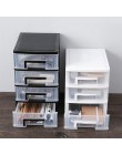 2/3/4/5 warstwy z tworzywa sztucznego przezroczysty typ szuflady schowek na biurko domu dokument biurowy pojemnik na resztki na 