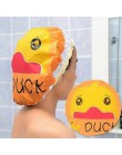 Cartoon zwierząt czepek niemowlęcy pod prysznic dla dzieci Czepek do włosów pcv wielokrotnego użytku do włosów maski Sauna łazie