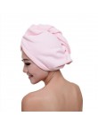 60*25CM mikrofibra po pod prysznic do włosów suszenie Wrap kobiet dziewczyny Lady'S ręcznik szybkie suche włosy kapelusz turban 