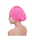 60*25CM mikrofibra po pod prysznic do włosów suszenie Wrap kobiet dziewczyny Lady'S ręcznik szybkie suche włosy kapelusz turban 