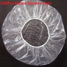 100 sztuk włókniny jednorazowe czepki plisowana czapka przeciwkurzowa kobiety mężczyźni kąpiel czepki na włosy spa Salon produkt