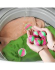 Niebieski wielokrotnego użytku mycie kulka do suszarki na odzież narzędzia do czyszczenia proszek do prania piłka akcesoria łazi