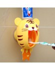 Cartoon dozownik pasty do zębów silne ssanie Sucker zestaw akcesoriów łazienkowych uchwyt na szczoteczki do zębów automatyczna u