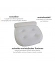 3D Mesh poduszka do kąpieli miękka wodoodporna SPA zagłówek poduszka do wanny z oparciem przyssawka poduszka pod kark akcesoria 