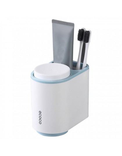 Ecoco uchwyt na szczoteczki do zębów do montażu naściennego pasta do zębów zestaw akcesoriów łazienkowych szczoteczka do zębów s