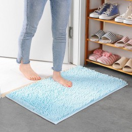 Wysoki poziom Chenille antypoślizgowe duże dywany łazienkowe 15 jednolite kolory dywany łazienkowe dywan łazienkowy 1pc wykładzi