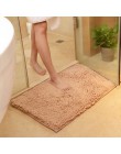 Wysoki poziom Chenille antypoślizgowe duże dywany łazienkowe 15 jednolite kolory dywany łazienkowe dywan łazienkowy 1pc wykładzi