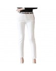 Spodnie damskie 2019 nowe kostki Capris kobiece legginsy Pantalon Femme odzież robocza Slim wysokiej talii elastyczne dorywczo s