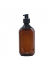 500ml dozownik do mydła butelki kuchnia kosmetyki butelka na szampon żel do mycia ciała balsam butelka z płynem do dezynfekcji r