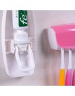 Wygodny uchwyt na szczoteczki do zębów wielofunkcyjny oszczędność miejsca szczoteczka do zębów pasta do zębów akcesoria łazienko