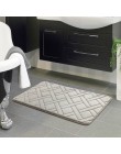 Wysokiej jakości 40x60cm prostokątna mata do kąpieli łazienka sypialnia antypoślizgowe maty antypoślizgowe dywan dywanik łazienk