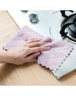 Luluhut 8 sztuk/partia ręczniki z mikrofibry do domu chłonny do kuchni grubsze tkaniny do czyszczenia mikro włókna wytrzeć stół 
