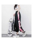 Wiosenne nowe spodnie sportowe damskie spodnie haremowe Harajuku Streetwear dziewięć spodni koreańskiej wersji luźna cienka sekc