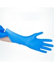 50 szt. Jednorazowe lateksowe tatuaż zabezpieczenie w pracy wodoodporne ręczne poręczne zagęścić ochronne rękawice gumowe
