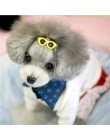 Nowe zwierzątko piękne okulary przeciwsłoneczne w kształcie serca spinki do włosów pies łuki spinki do włosów dla szczeniąt psy 