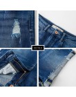 Metersbonwe spodenki jeansowe dla kobiet dziura dżinsy 2019 nowe letnie modne dorywczo wysokiej talii krótkie spodnie moda marka