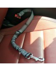 Ulepszony regulowany pas bezpieczeństwa dla psa szelki samochodowe dla psa prowadzi elastyczna odblaskowa lina ratunkowa akcesor