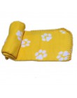 Piękne psy domowe łóżko dla kota mata koc miękki zimowy ciepły polar łapa drukowany wzór szczeniak kanapa z funkcją spania produ