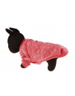 Ubranka dla psów zimowa ciepła kurtka dla psa jednokolorowa szczeniaczek bluza z kapturem z motywem kota bluza zimowe ubranka dl