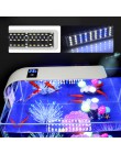 oświetlenie akwarium Oświetlenie LED do akwarium posadzone oświetlenie do akwarium Slim podwodne ue wtyczka 10 W/15 W LED Light 